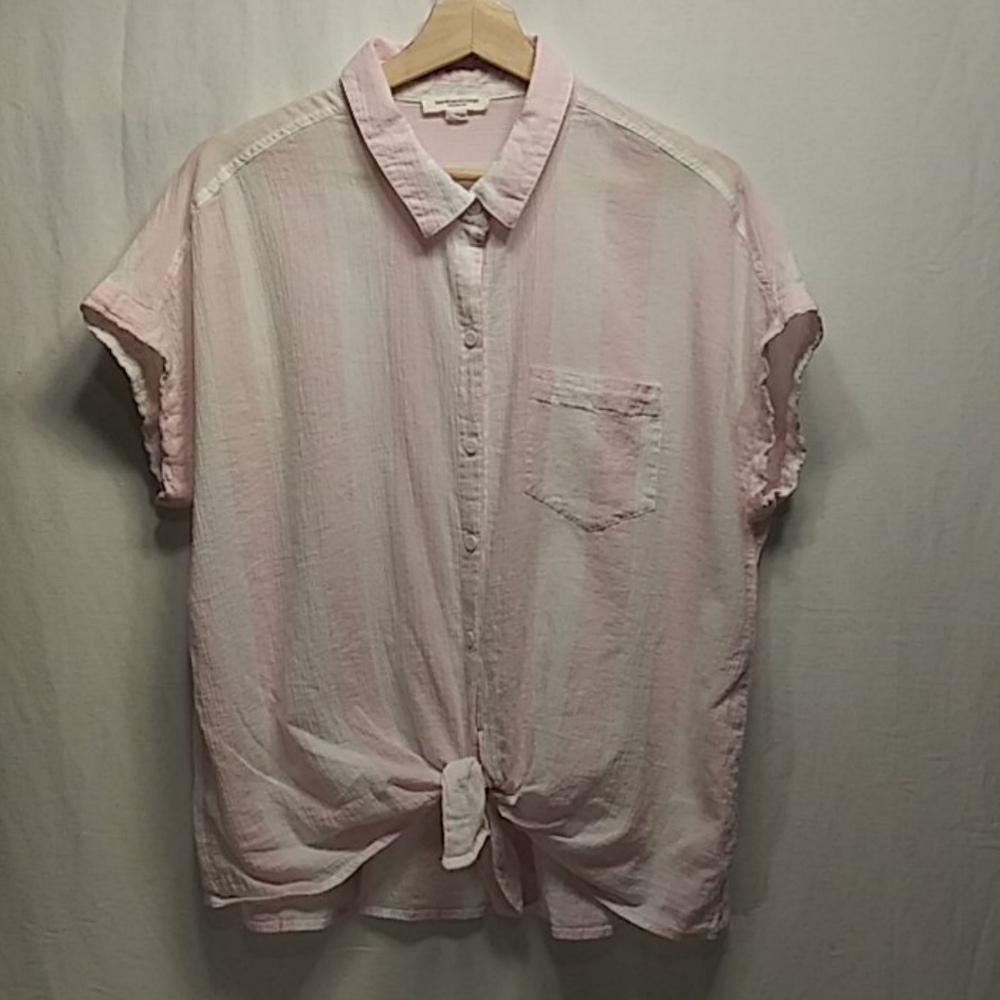 BeachLunchLoungeCollection Button Down Shirt XL